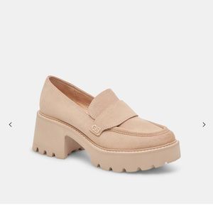 Dolce Vita Halona Chunky Leather Loafers